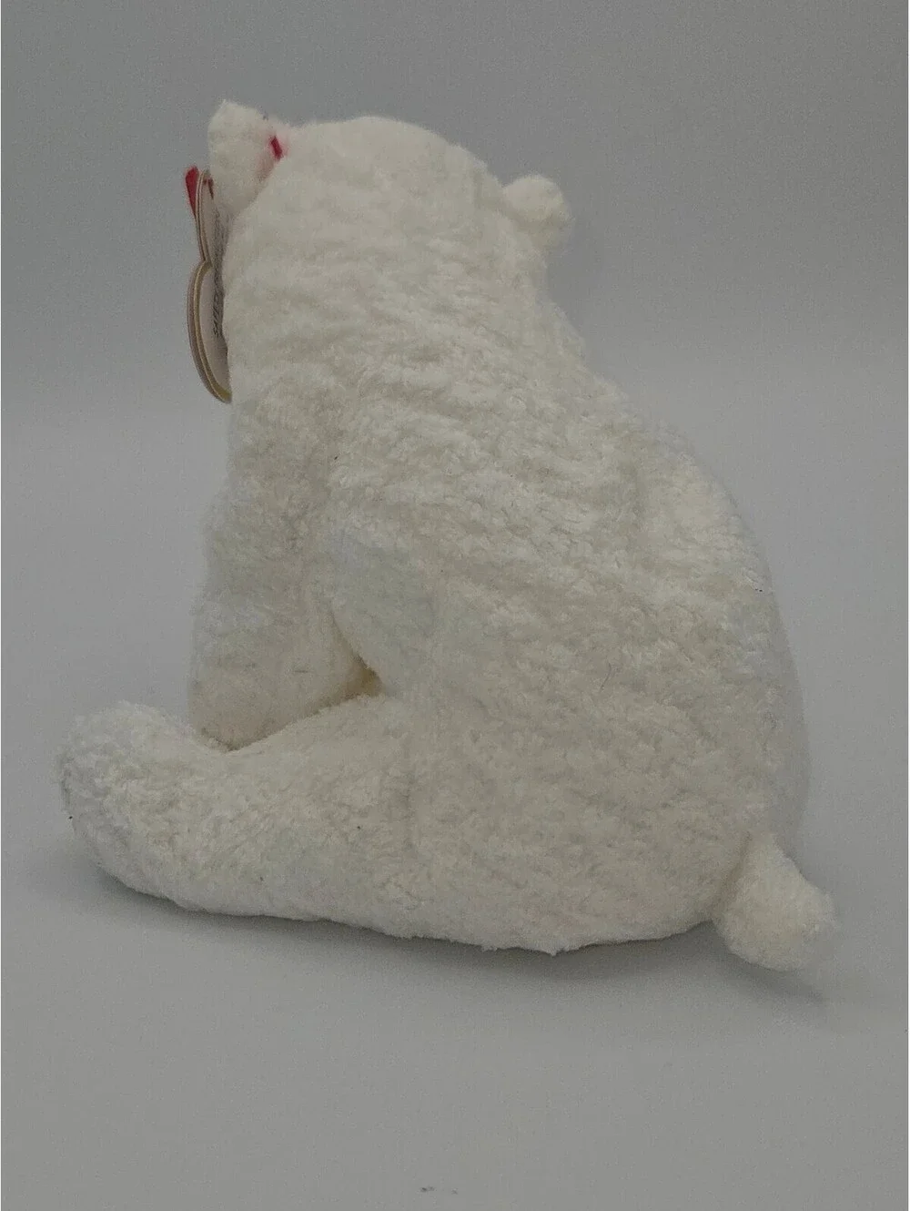 Beanie Baby Aurora Polar Bear Plush White Ty 2000 w/ tags